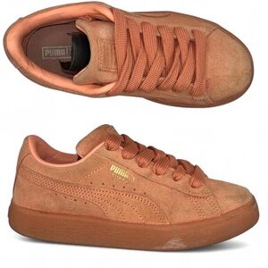 Puma big Kids Suede Classic Desert Rose Sneakers